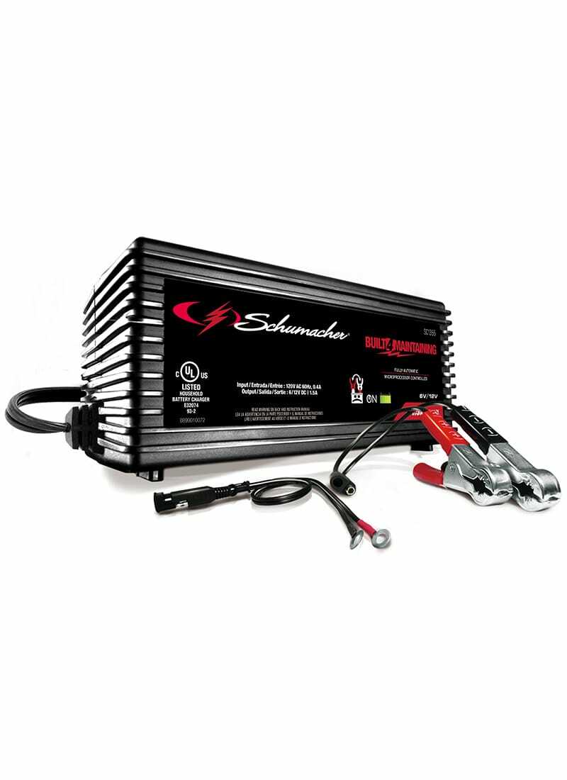 SCHUMACHER ELEKTRISCH, 1.5A 6V/12V Fully Automatic Battery Maintainer