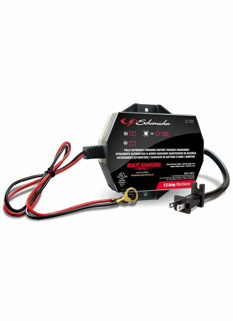 SCHUMACHER ELEKTRISCH, 1.5A 6V/12V Fully Automatic Battery Maintainer