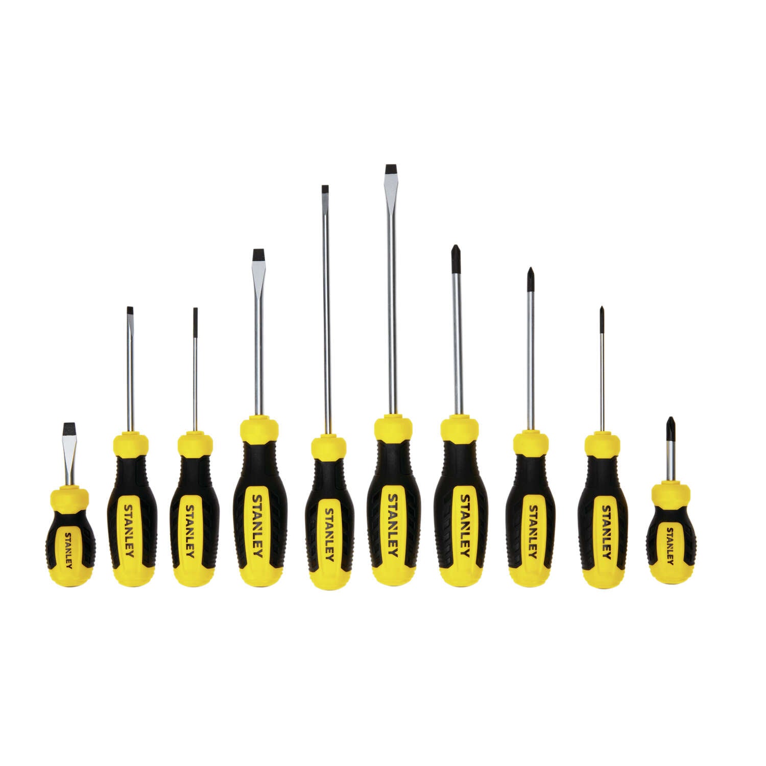 Stanley-Werkzeuge, 10 pc. Screwdriver Set