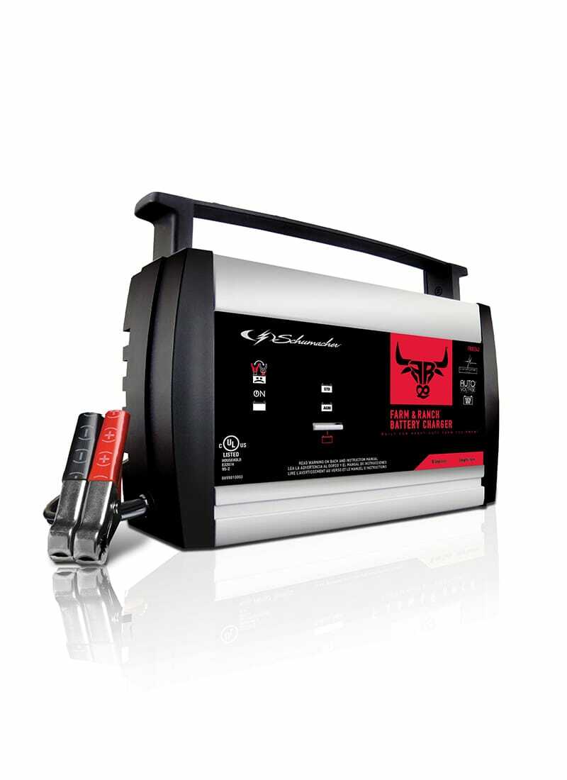 SCHUMACHER ELEKTRISCH, 10A 6V/12V Fully Automatic Battery Charger (Farm and Ranch)