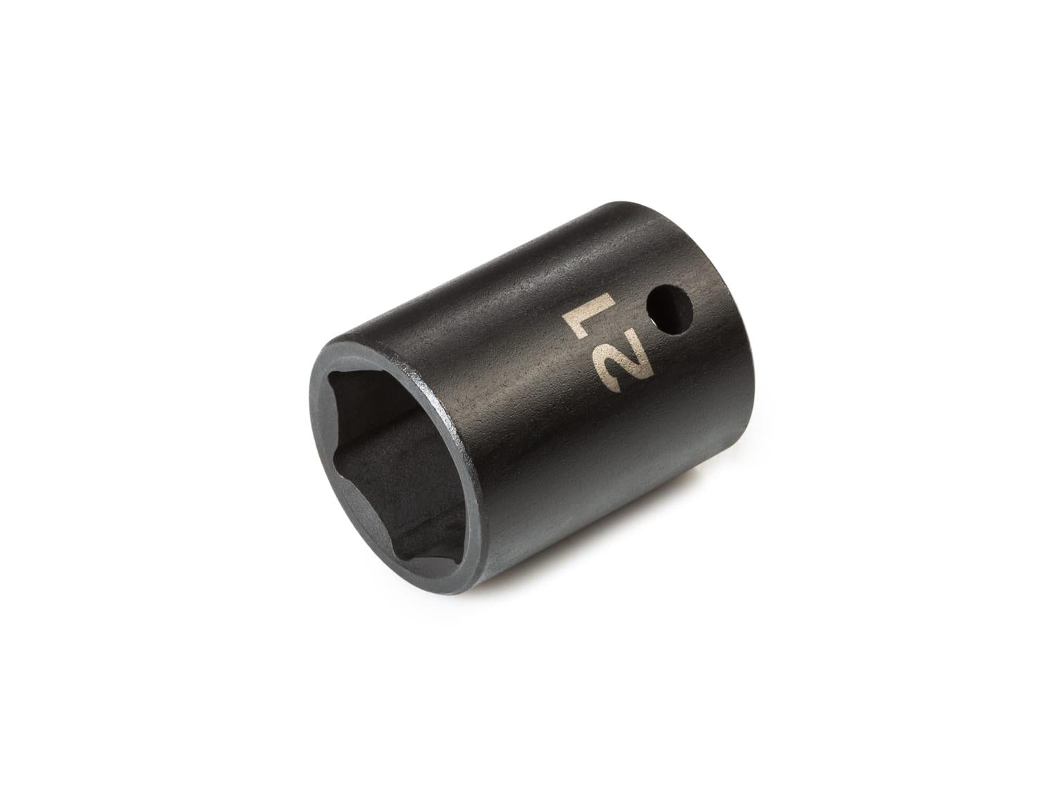 Tekton, 1/2 Inch Drive x 21 mm 6-Point Impact Socket