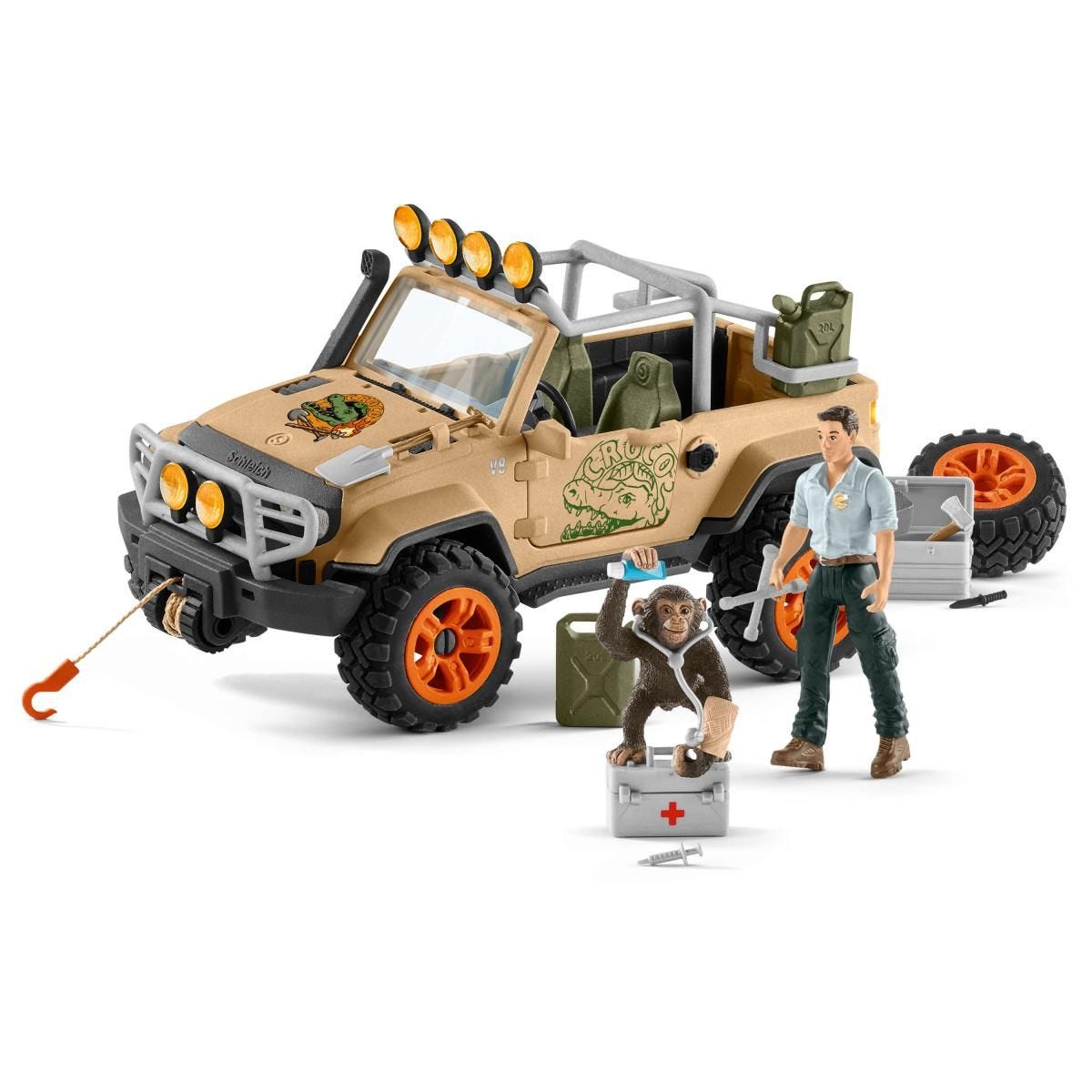 Schleich, 4x4 Vehicle with Winch