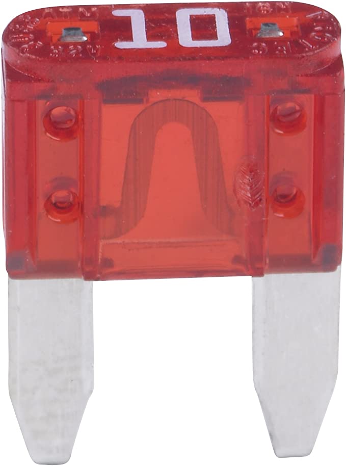 Pico, ATM Mini 10 Amp Fuse, Red, 5 pack