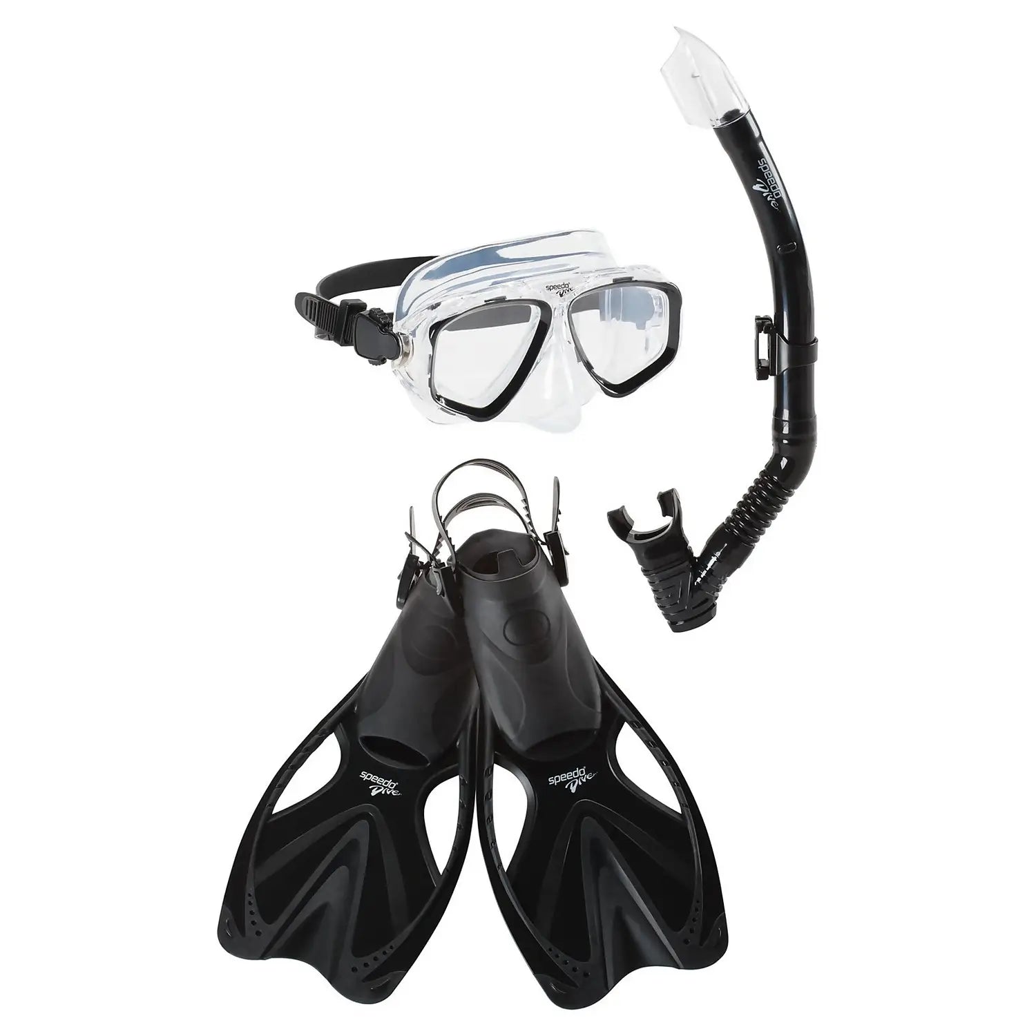 Tacho, Adult Adventure Mask/snorkel/fin Set