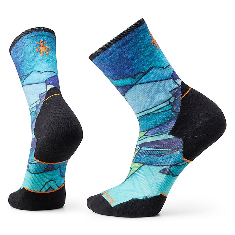 Smartwool, Athlete Edition Run Print Crew Sock