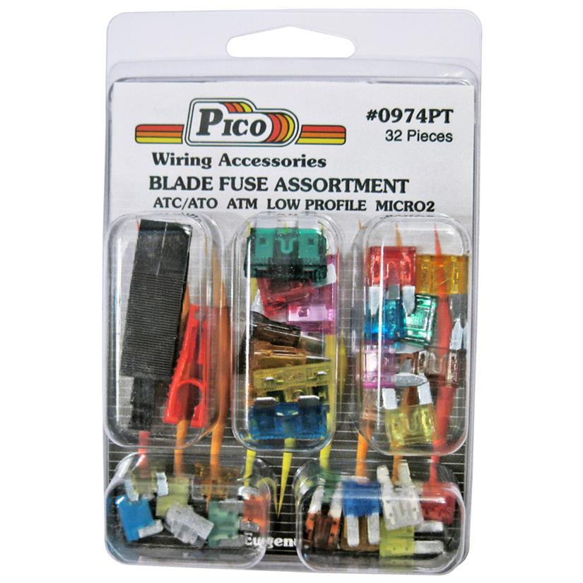 Pico, Blade Fuse Assortment, ATC-ATO, ATM, Low Profile, Micro2