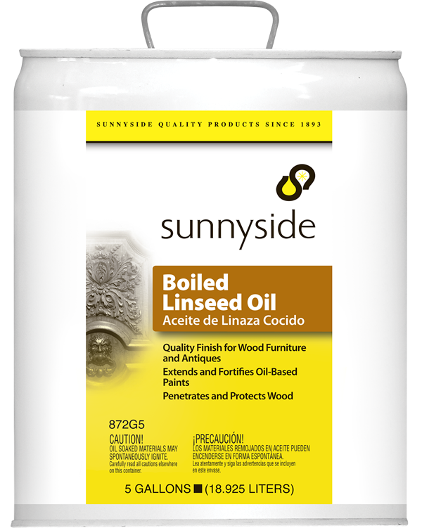 SUNNYSIDE, Boiled Linseed Oil - 5 GAL