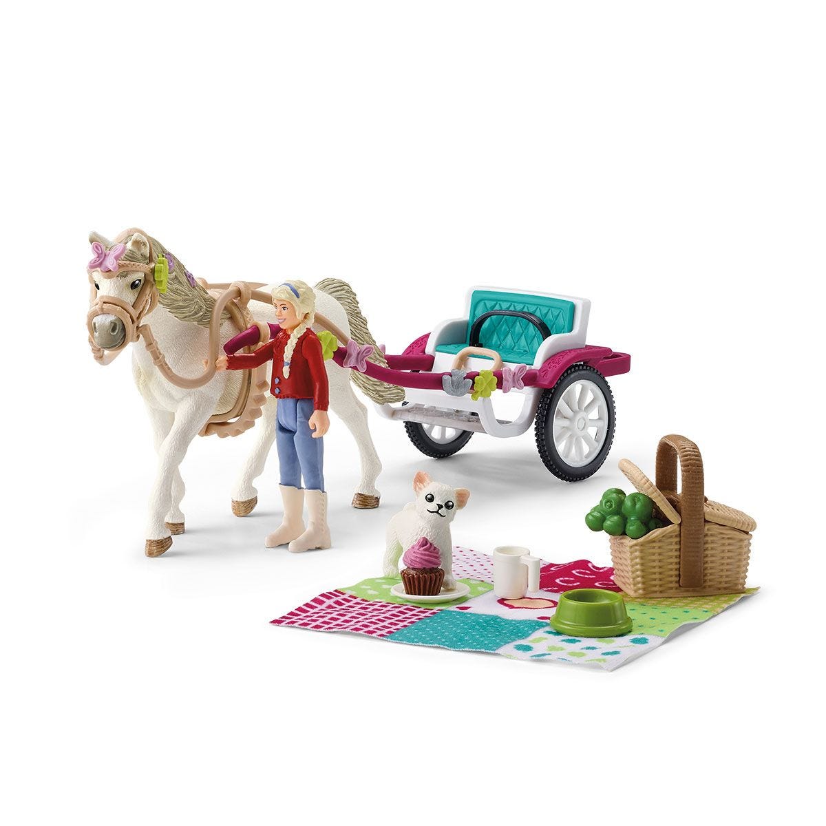 Schleich, Carriage Ride with Picnic