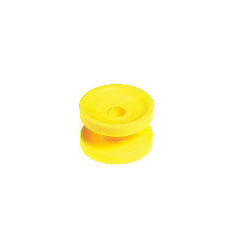 Patriot, Corner Bobbin Insulators, 10-pack, Yellow