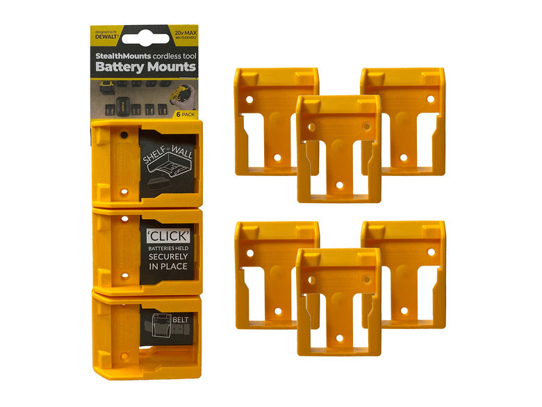 STEALTHMOUNTS, DEWALT 20/60V BATTERY MOUNTS