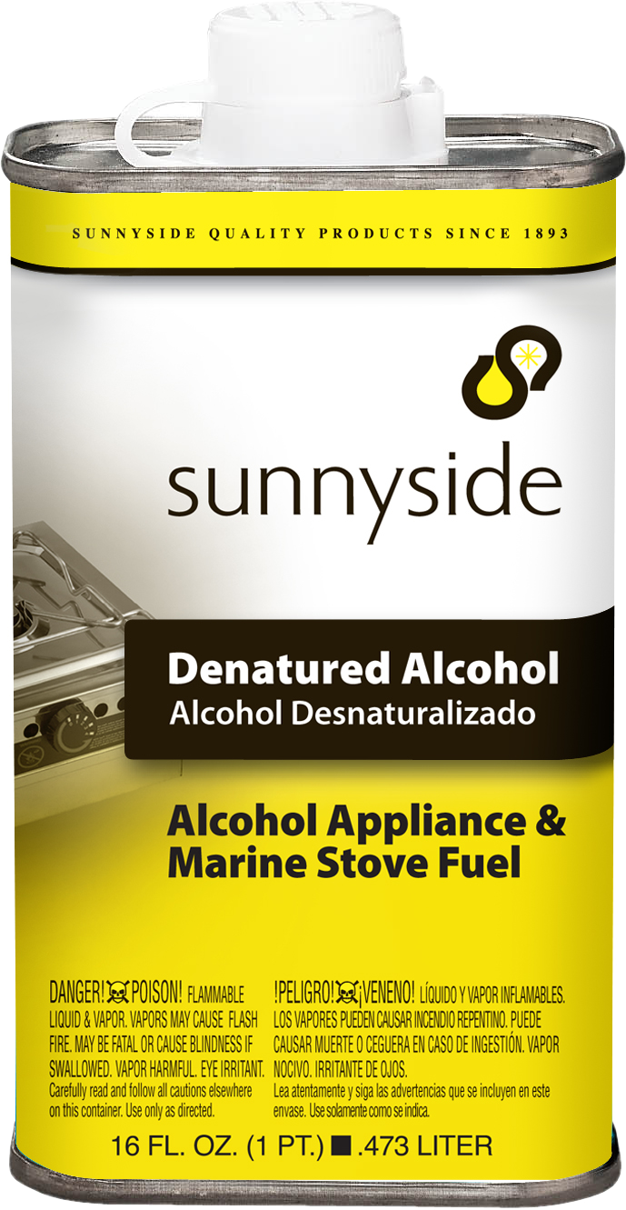 SUNNYSIDE, Denatured Alcohol - PINT