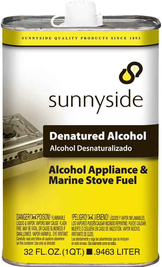 SUNNYSIDE, Denatured Alcohol - QUART