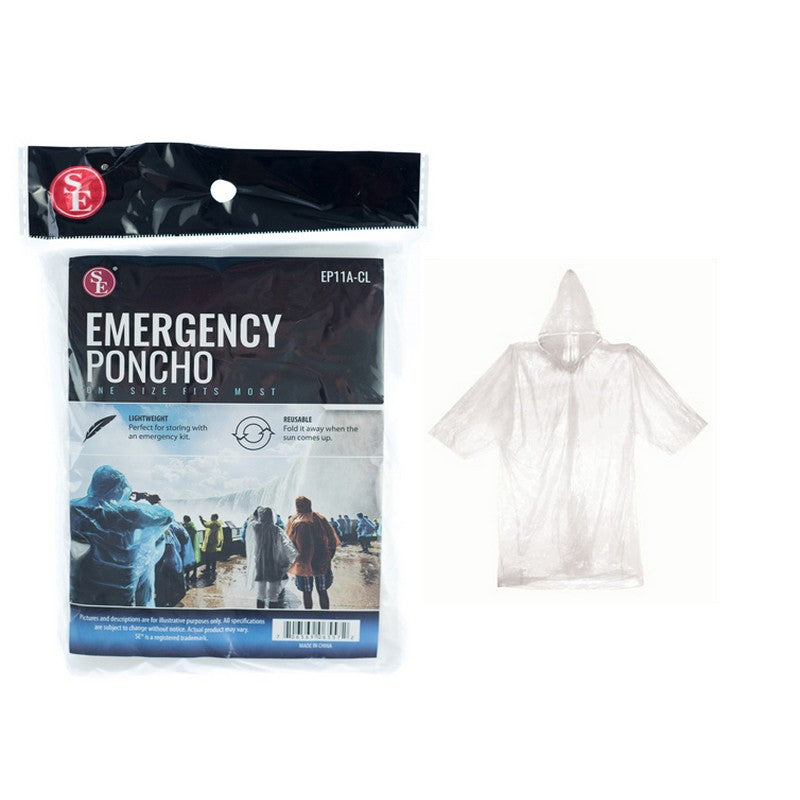 Sona Unternehmen, Emergency Poncho - Clear