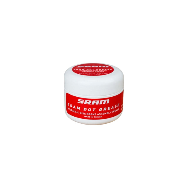 SRAM, Grease SRAM DOT Assembly Grease 1oz - Recommended for LeverPistons, Hose Compression Nuts, Threaded Barbs & Olives