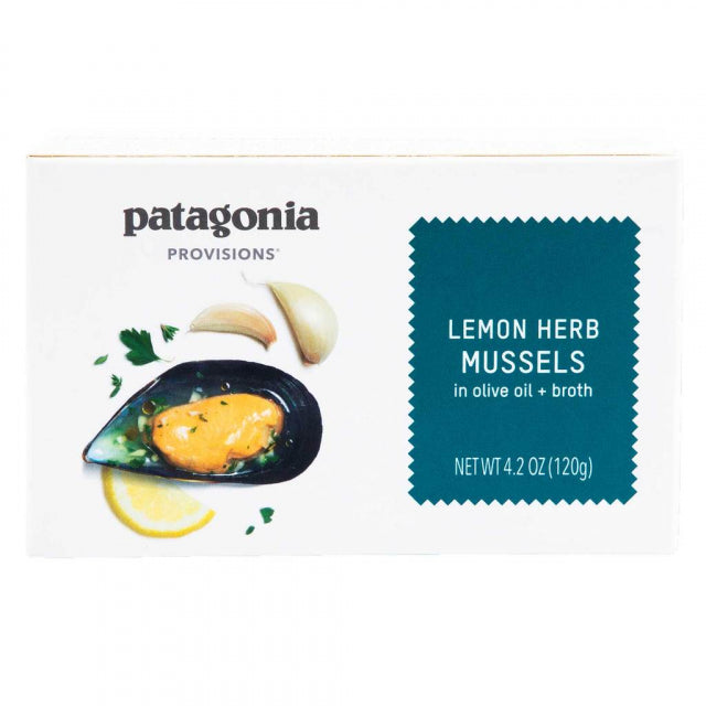 Lebensmittel aus Patagonien, Lemon Herb Mussels 4.2 oz