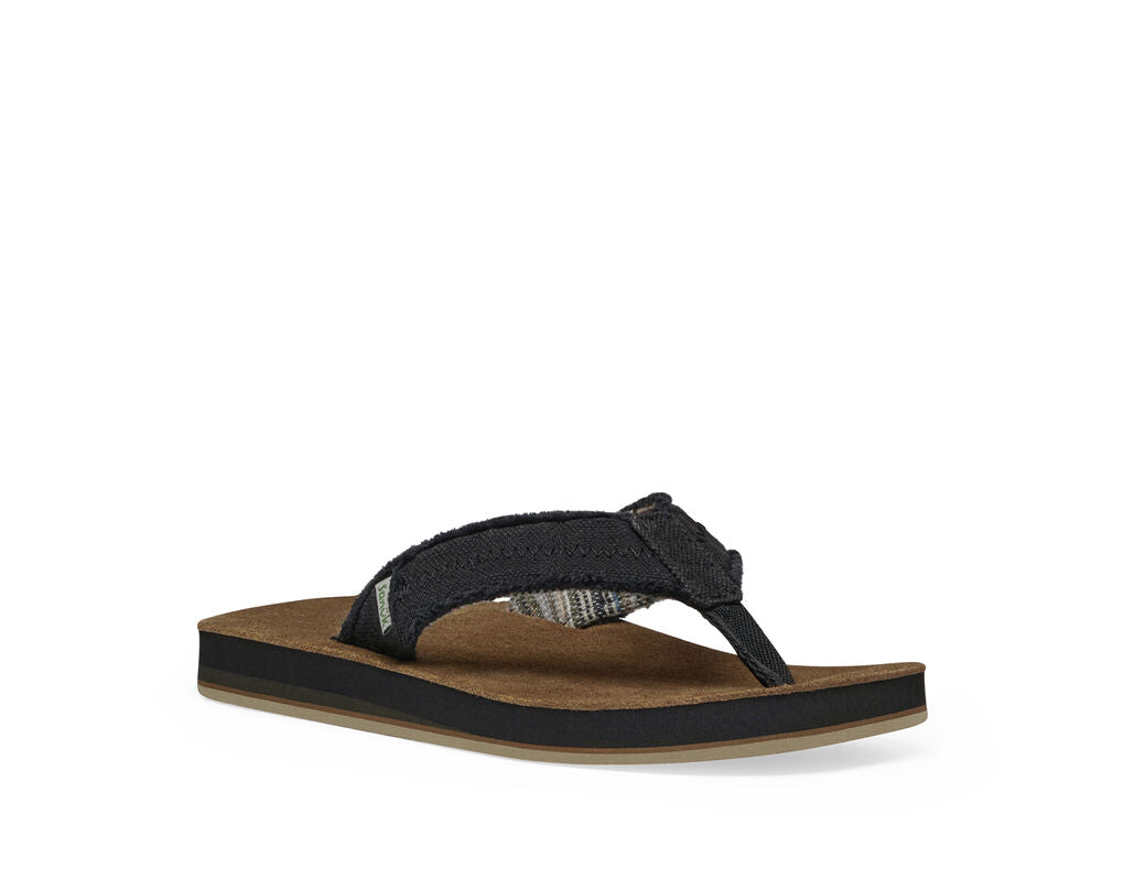 Sanuk, Men's Fraid Not Soft Top Sandal