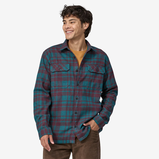 Patagonien, Men's Long-sleeved Organic Cotton Midweight Fjord Flannel Shirt