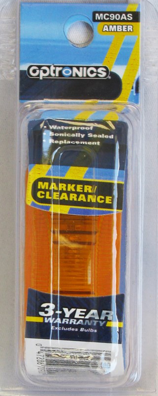 Optronik, Mini Sealed Marker/Clearance Light, Yellow