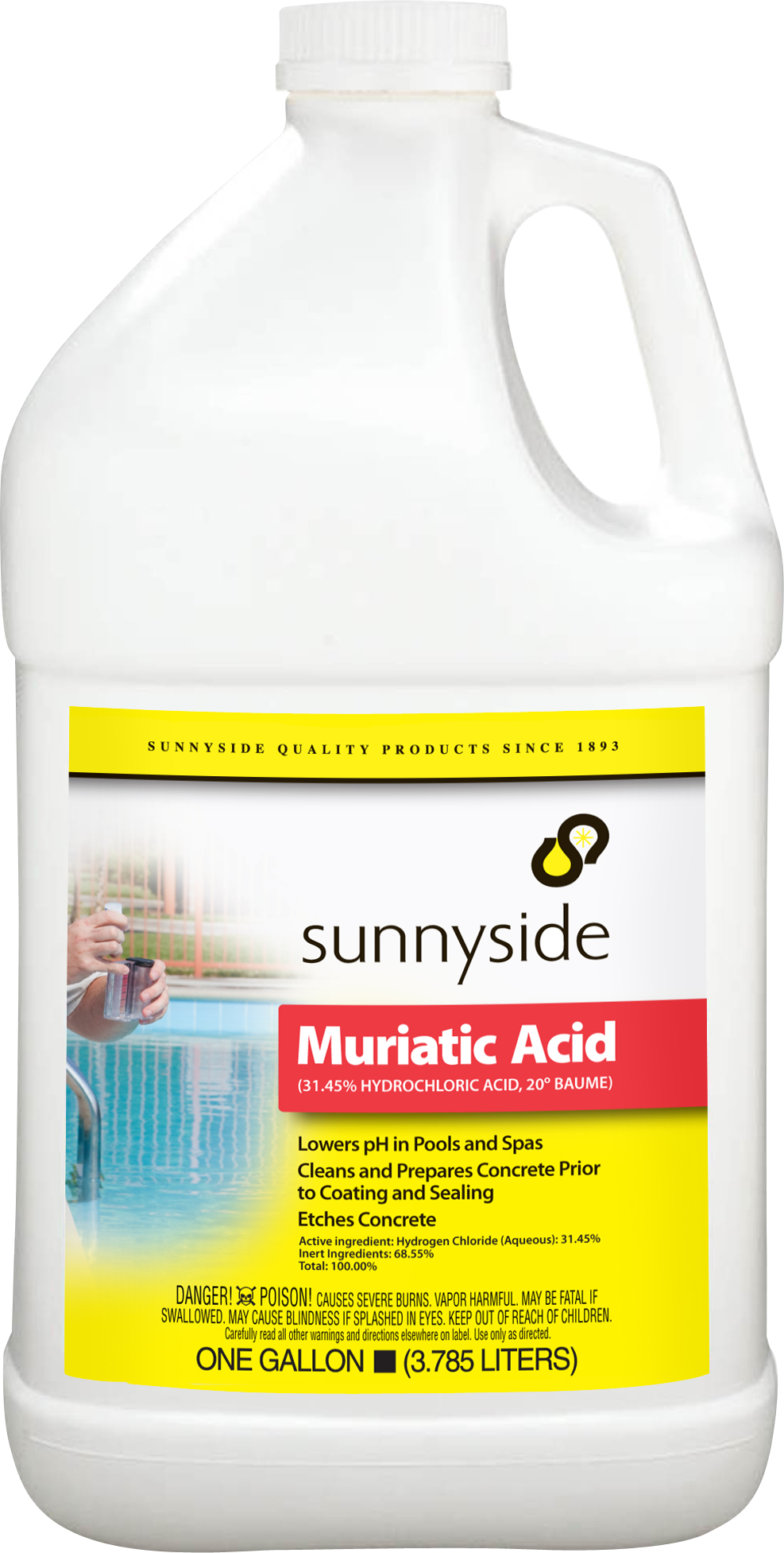 SUNNYSIDE, Muriatic Acid - 1 GAL