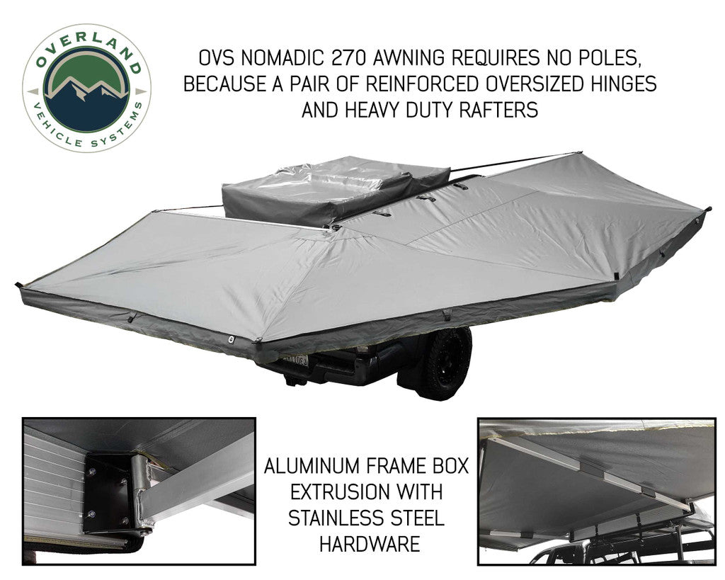 Systeme für Überlandfahrzeuge, Nomadic Awning 270 Passenger Side