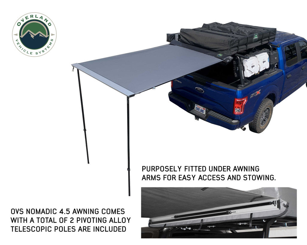 Systeme für Überlandfahrzeuge, Nomadic Awning 4.5