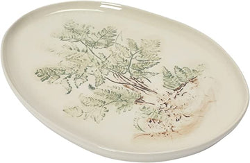 Kreativ-Kooperative, Oval Debossed Stoneware Platter