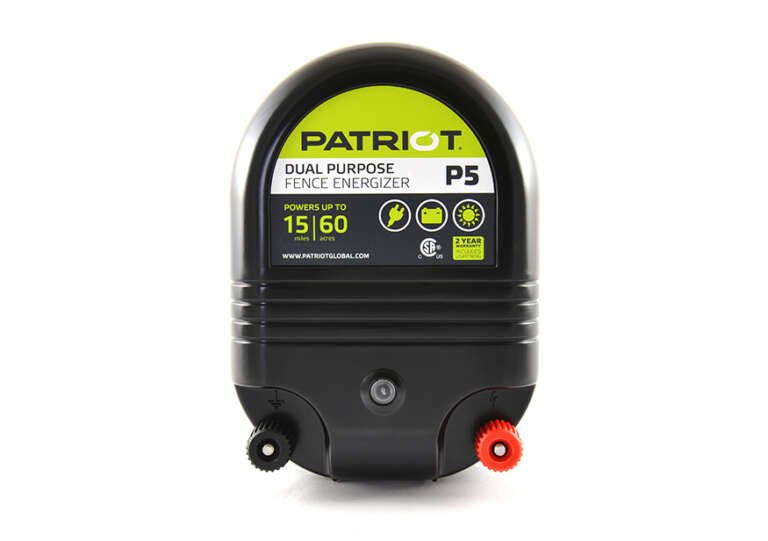 Patriot, P5 Dual-Purpose Fence Energizer