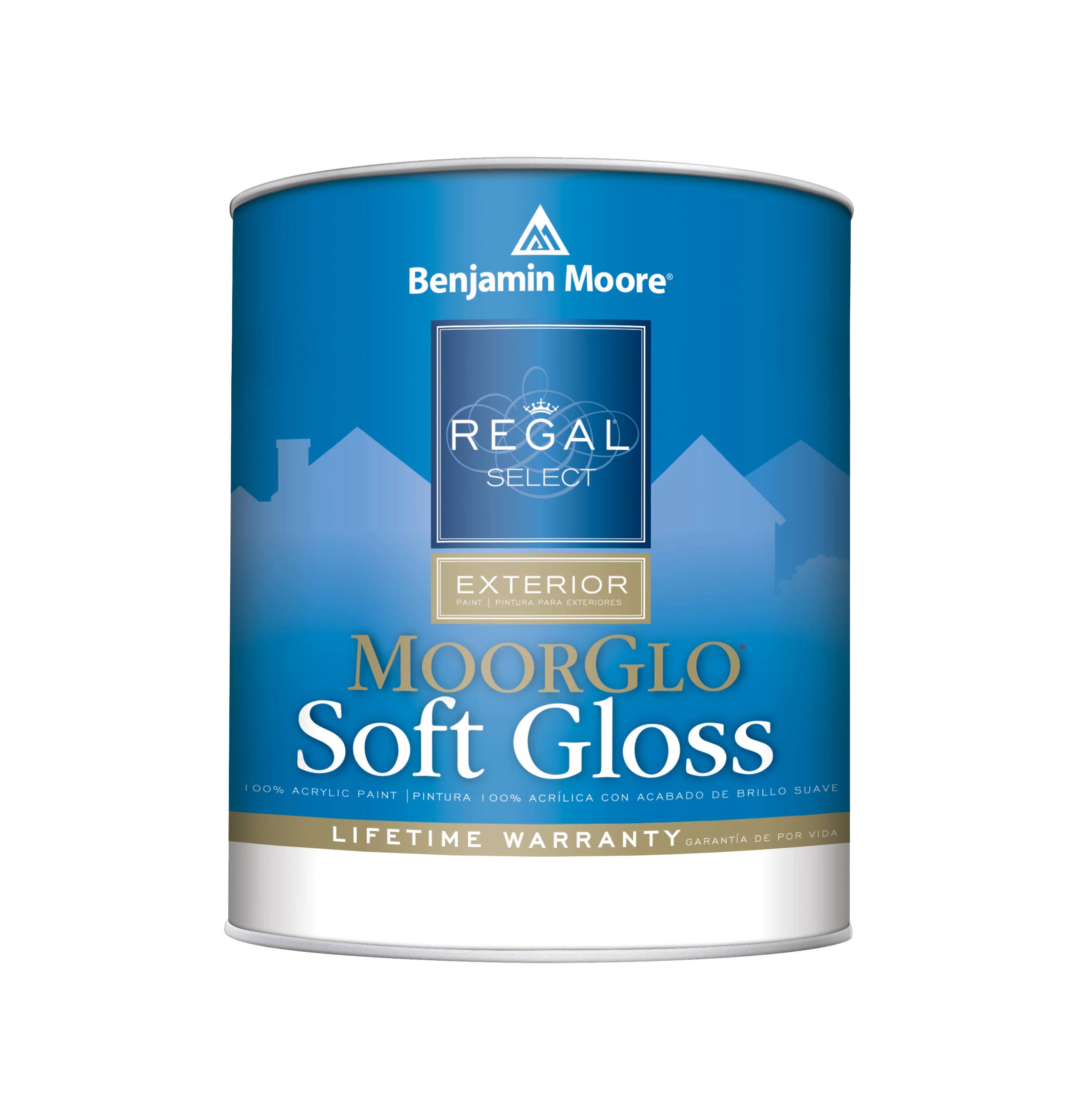 Benjamin Moore, QT MOORGLO Regal Select Exterior Paint - Tintable Soft Gloss