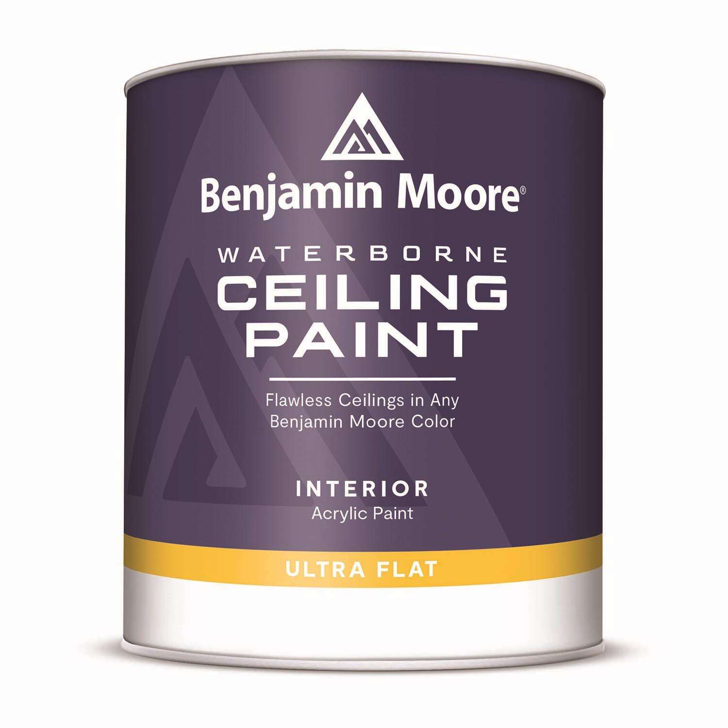 Benjamin Maure, QT WATERBORNE CEILING PAINT - Ultra Flat Finish