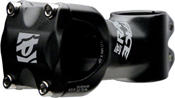 Gesicht des Rennens, RACEFACE RIDE XC STEM - 100MM, 31.8 CLAMP, +/-6, 1 1/8`, ALUMINUM, BLACK