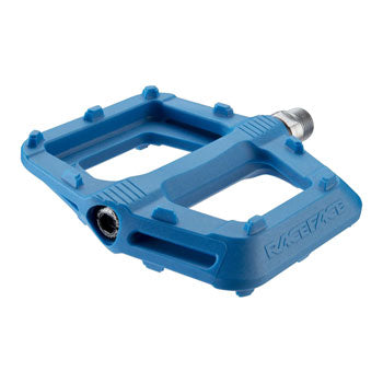 Gesicht des Rennens, RIDE PEDALS - PLATFORM, COMPOSITE, 9/16`, BLUE