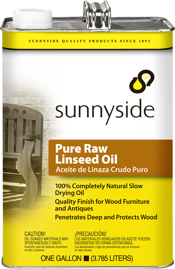 SUNNYSIDE, Raw Linseed Oil - 1 GAL