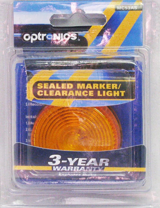 Optronik, Recess Mount Marker/Clearance Light, Yellow