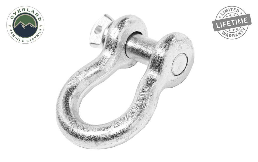 Überlandfahrzeug-Systeme, Recovery Shackle 3/4 4.75 Ton, Zinc