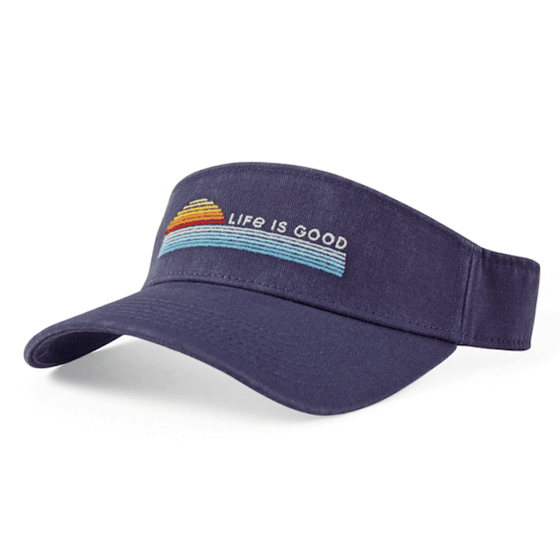 Das Leben ist gut, Retro Ocean Sunrise Chill Cap Visor