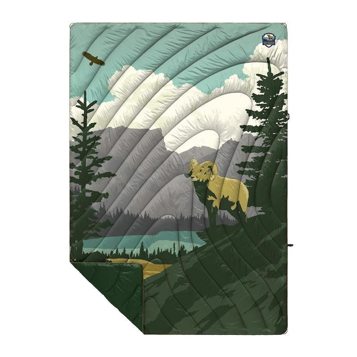 Rumpl, Rocky Mountains Original Puffy Blanket