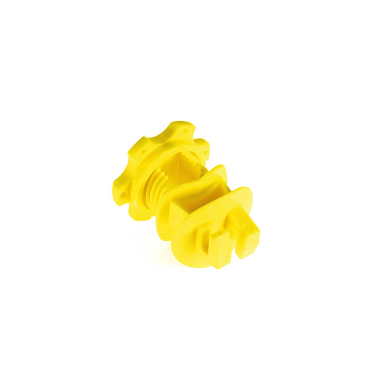 Patriot, Rod Post Screw-On Insulators, 25 pack, Yellow