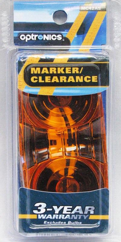 Optronik, Surface Mount Dual-Bulb Marker/Clearance Light, Yellow