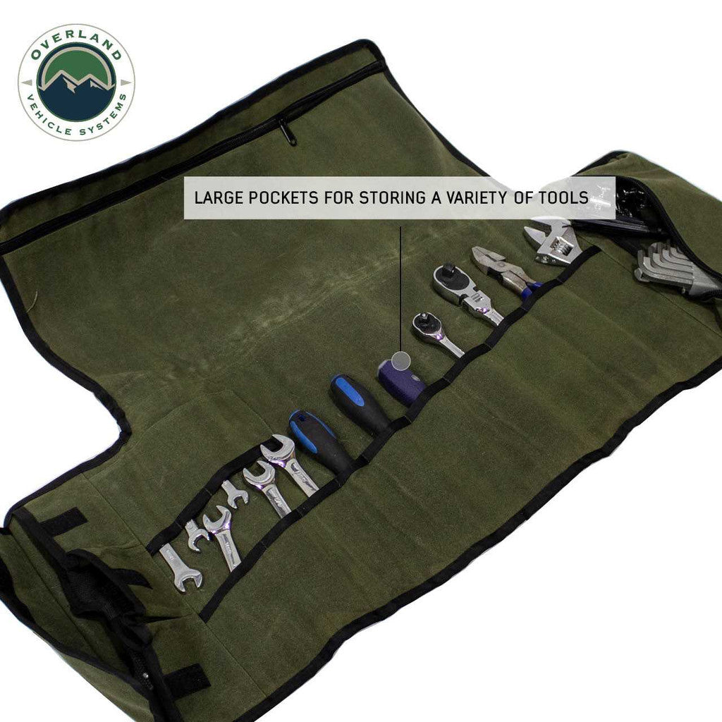 Überlandfahrzeug-Systeme, Tool Bag Roll With Handle Canvas