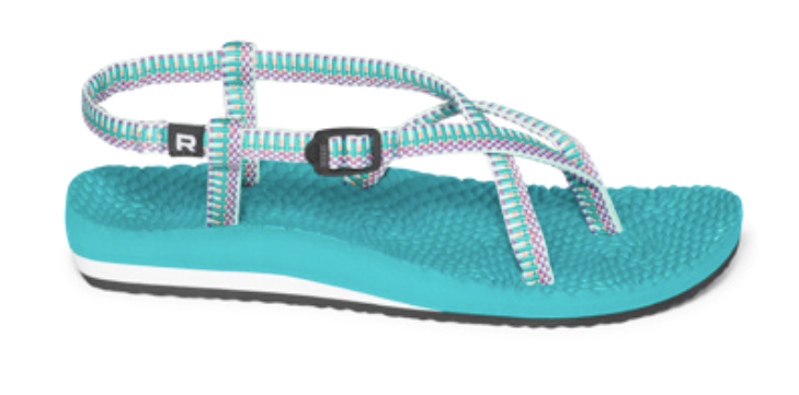 Dachsparren, Women's Caribbean Skinny Flip Puzzle Sandal