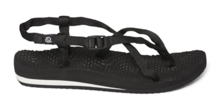 Dachsparren, Women's Caribbean Strap Solid Sandal