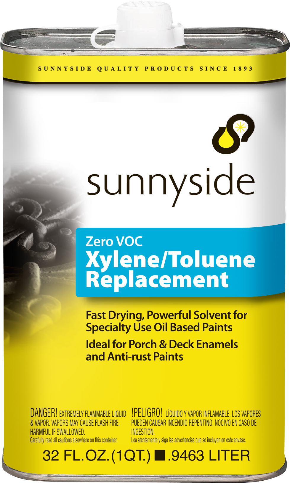 SUNNYSIDE, Xylene/Toluene Replacement Zero VOC - QUART