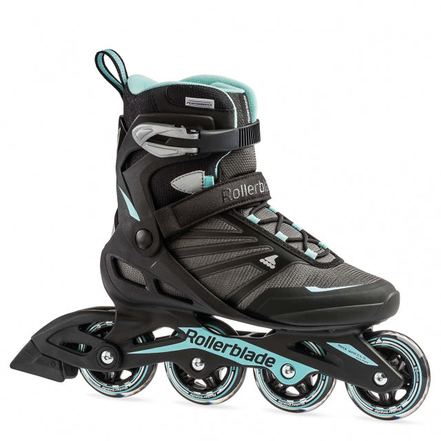 Rollerblade, Zetrablade Women's Adult Fitness Inline Skate, Black And Light Blue